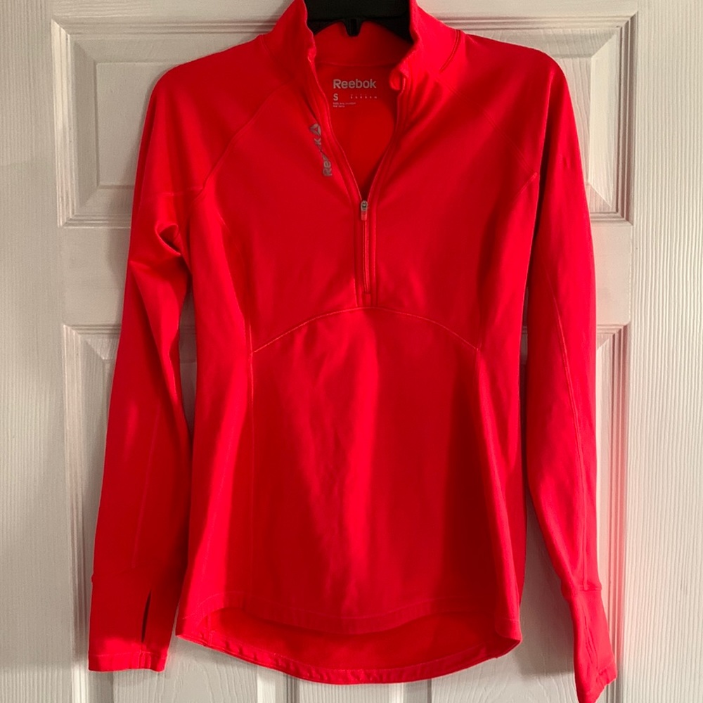 Reebok workout three quarter zip